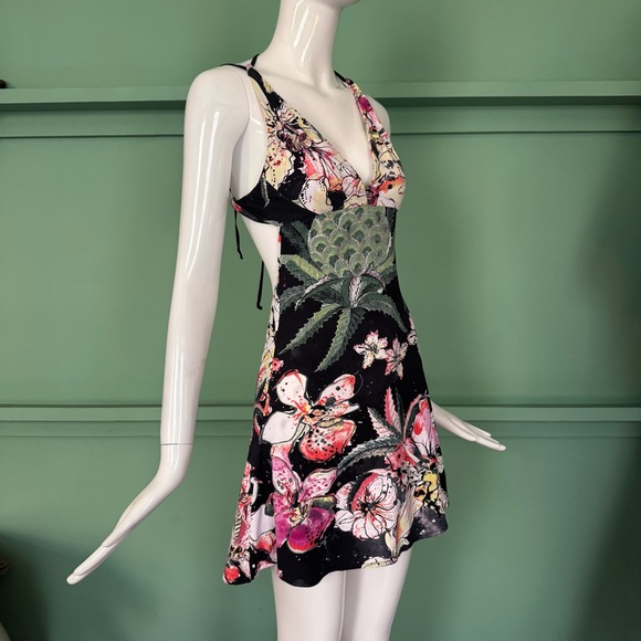 Roberto Cavalli Floral Halter - Picture 1 of 7